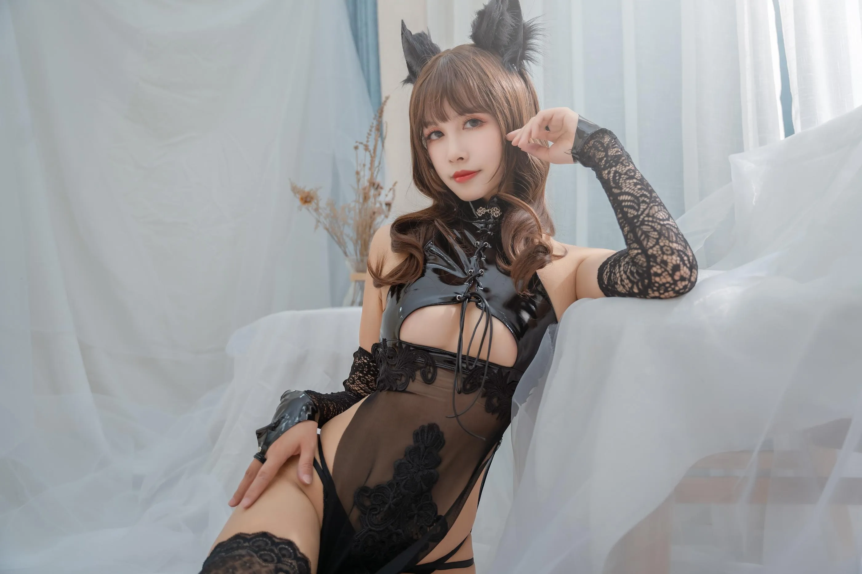 Neko-薇薇 – NO.10 靡烟旗袍 [43P]插图6